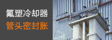氟塑冷卻器管頭密封脹